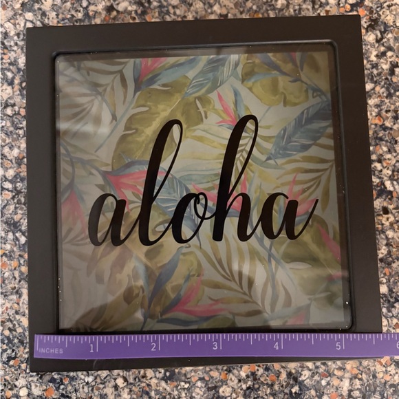 Tropical Aloha Shadow Box Bank - Picture 4 of 4